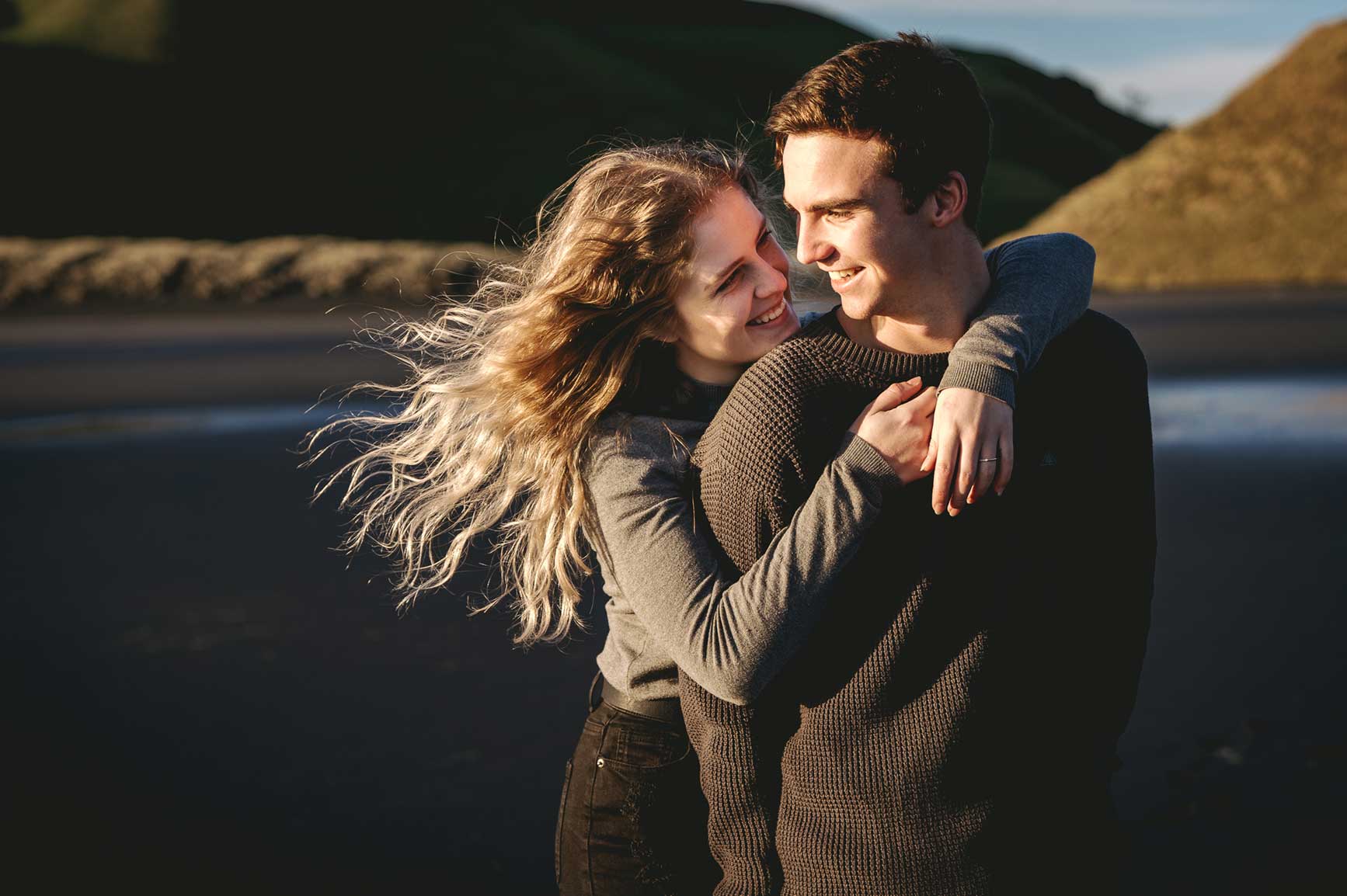 A Ruapuke Beach engagement shoot dream