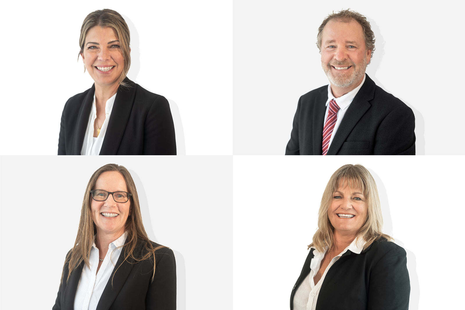 Professional studio head shots