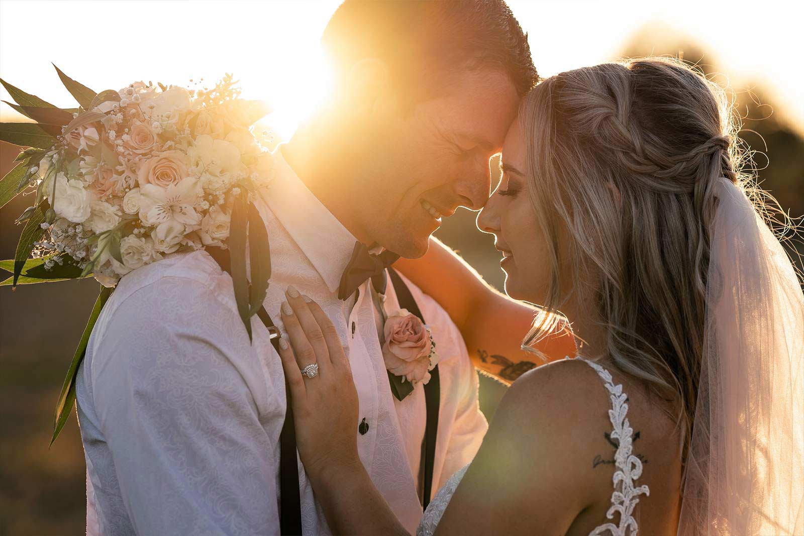 Couple sunset photo session